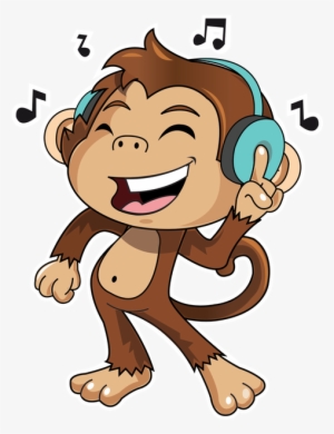 Cute Monkey Stickers Messages Sticker-1 - Cute Monkey Sticker Png #844473