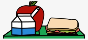 Lunch Clipart Transparent - School Lunch Tray Clip Art #844742