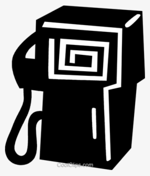 Gas Pump Royalty Free Vector Clip Art Illustration - Illustration #844845