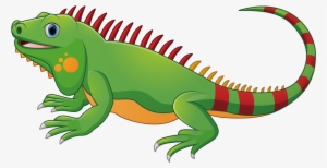 Lizard Chameleons Green Iguana Reptile - Iguana Vector Png #844847