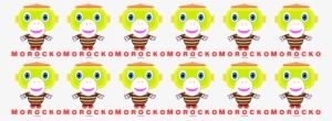 Hello Cute Monkey Morocko - Beifall-niedlicher Affe-morocko Untersetzer #845161