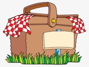 Lunch Time Clip Art Free Clipart Images - Cartoon Png Picnic Basket Clipart #845269