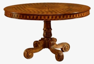 Inlaid Round Dining Table - Table #845358