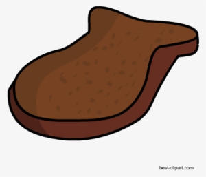 Slice Of Brown Bread, Free Png Clip Art - Portable Network Graphics #845716