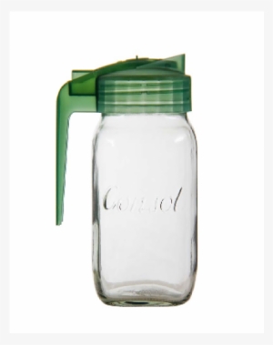 Consol Milk Jug With Assorted Coloured Lids ( Sold - Glass Bottle #845733