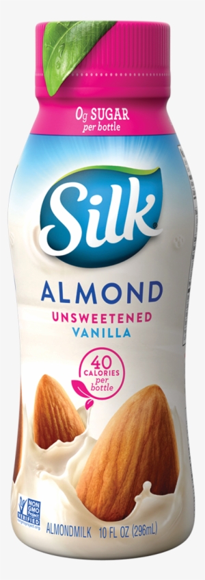 Silk Unsweetened Vanilla Almondmilk Bottle #845793