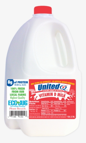 Products, Vitamin D Milk - United Dairy United 2% Reduced Fat Milk Gallon #845838