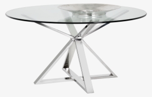 Clear Tempered Glass Dining Table #846046