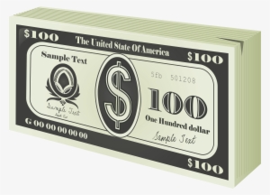 Dollar Clipart Hundred - Bucks Clipart #846479