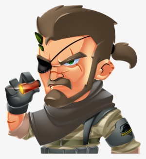 Illustrating Bigboss From Metal Gear Solid The Phantom - Metal Gear Big Boss Art #847409