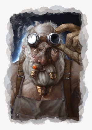 Dwarf Race Portrait - Dwarf Blacksmith #847524