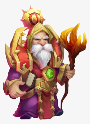 Warlock Hd - Castle Clash Characters #847701