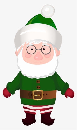 Santa Green Claus Transparent #847703