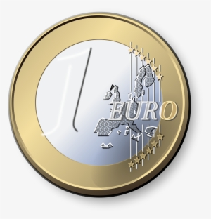 Euro Coin Transparent Background - 1 Euro Clipart #847770
