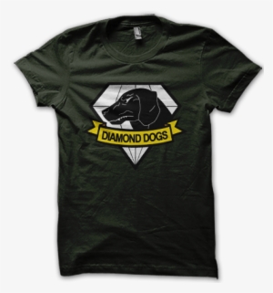 True Diamond Dogs Wear This Metal Gear Solid T Shirt - Mgs Diamond Dogs Logo #847832