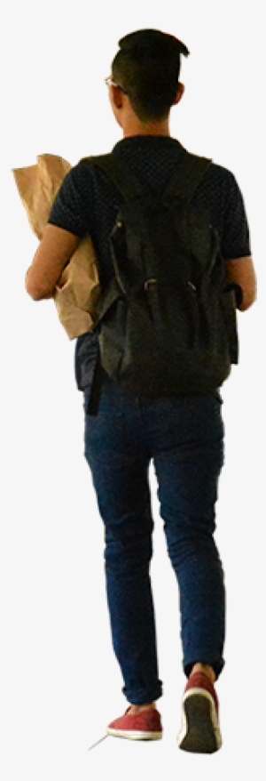 Young Man Carrying A Grocery Bag - People Doing Groceries Png #847876