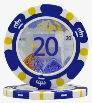 Poker Chips €20 Euro - Pokerchip Euro Design #847963