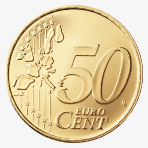 Double Sided 50 Cent Euro Coin [50c Euro] Heads On #848657