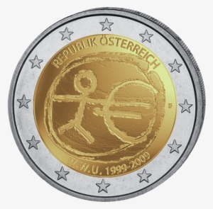 2 E 10 Years Euro Austria - Piece 2 Euro Galileo Galilei 2014 Valeur #848718