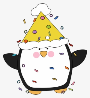 Birthday Hat Clipart Birthday Party Clip Art Party - Penguin With Party Hat #849026