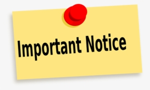 Announcement To Parents - Important Announcement Logo #849371