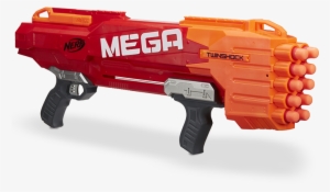 Gun Png Transparent Images Clipart Icons Pngriver Download - Nerf N-strike Mega Twin Shock #849393