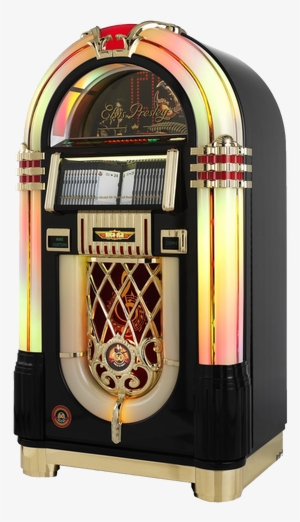 The Rock-ola Elvis Presley Jukebox, Is A Limited Edition - Ricatech/rock-ola Elvis Presley Ltd Edition Jukebox #849414