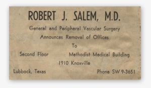 0008 1968 Salem Business Announcement - Commemorative Plaque #849445