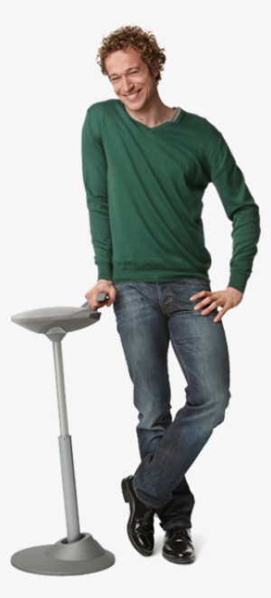 Active Sit Stand Seating - Stand Up Man Png #849547
