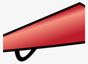 Cheerleading Megaphones Clipart - Transparent Background Cheerleader Megaphone Clipart #849566