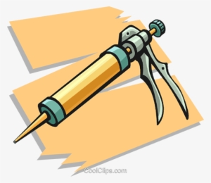 Caulking Gun Royalty Free Vector Clip Art Illustration - Clip Art ...