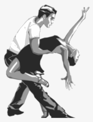 Tango Dancers - Salsa Dancing Clipart #849693