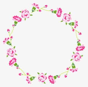 Borders And Frames, Ale, Moldings, Frames, Cover Pages, - Flower Frame Circle Png #849721