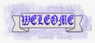 Welcome Banner - Calligraphy #8400075