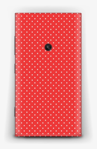Red And White Dots Skin Nokia Lumia - Polka Dot #8400227