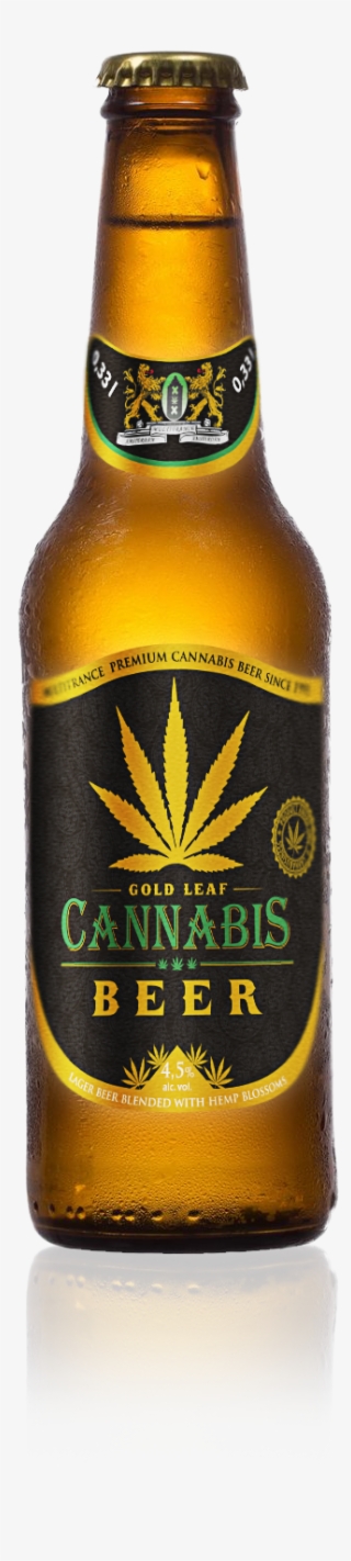 Gold Leaf Beer - Beer Bottle #8400715