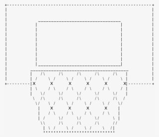 Clipart Ascii Basketball - Diagram #8401000