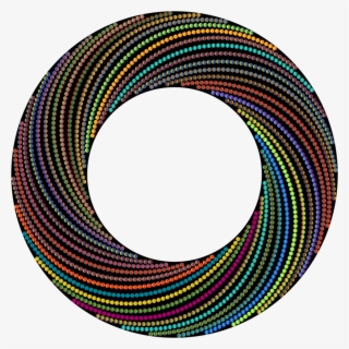 Torus Shutter Frame Prismatic With Bg - Circle #8401078