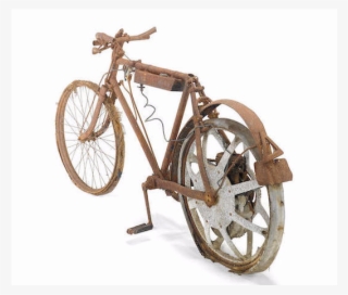 For Your Money, You Get The Bike, A Set Of Old-fashioned - Rusty Old Bike Transparent #8402026