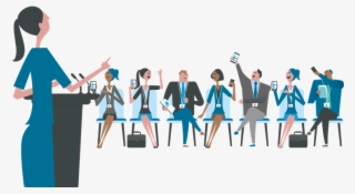 The Live Polling And Q&a App For Event Organisers - Events And Conferences Cartoon #8402174