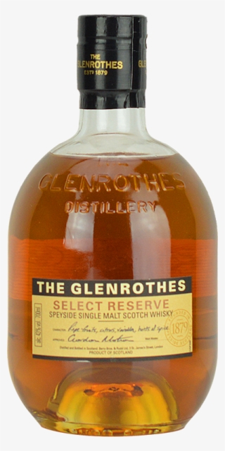 Engraved Text On A Bottle Of Personalised Glenrothes - Glass Bottle #8402660