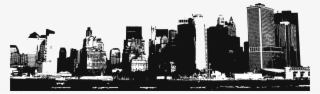 Black And White Library United States Building Skyline - Metropolis Buildings Silhouette Superman #8403997