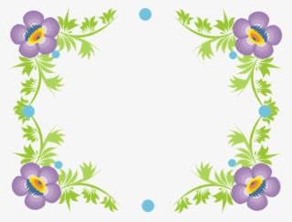 Imagenes Png Flores Animadas Imagui Marcos De Flores - Flores En Mi Jardin #8404241