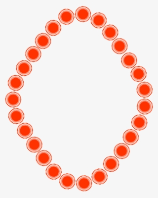 Border Red - Borders In Circle Shape #8404698