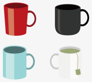 Cup Color Various Colors Gifts Transprent - Coffee Cup #8404850