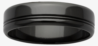 <p>black Zirconium Band</p> - Titanium Ring #8405095