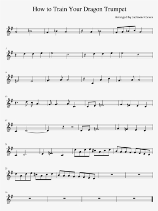 How To Train Your Dragon Trumpet - Broken Vessels Violin Sheet Music #8405824