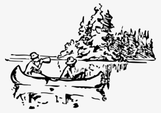 Png Freeuse Library Canoe Drawing Clip Art River Transprent - Canoe Clip Art #8405896