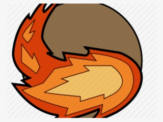 Fireball Clipart Long Fire - Transparent Fireball Icon #8406998