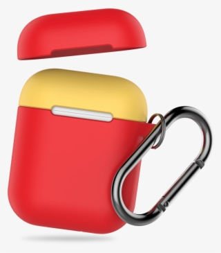 Premium Silicone Two Toned Case For Apple Airpods With - Airpods #8407820